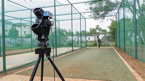 Cricket Net Practice Ball Machine