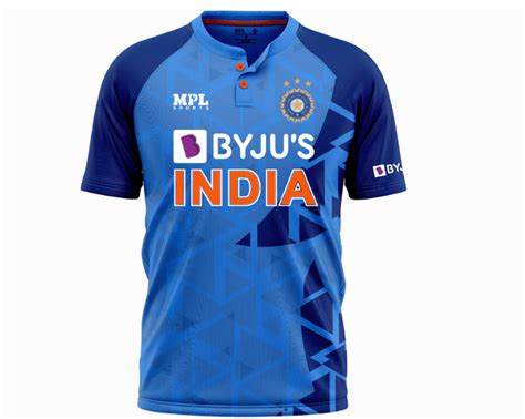 cricket team india jersey