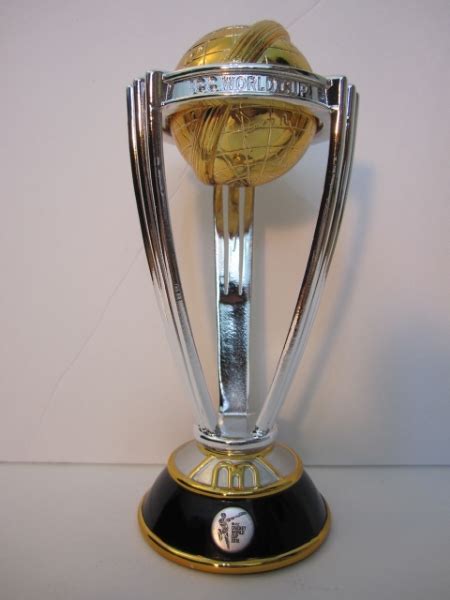 cricket world cup replica trophy