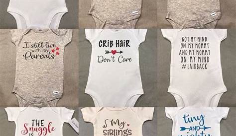 Cricut Baby Clothes Ideas Pin On