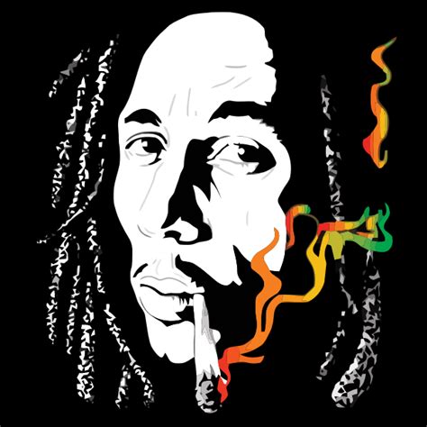 Download Free Bob Marley Svg Images Free SVG files Silhouette and
