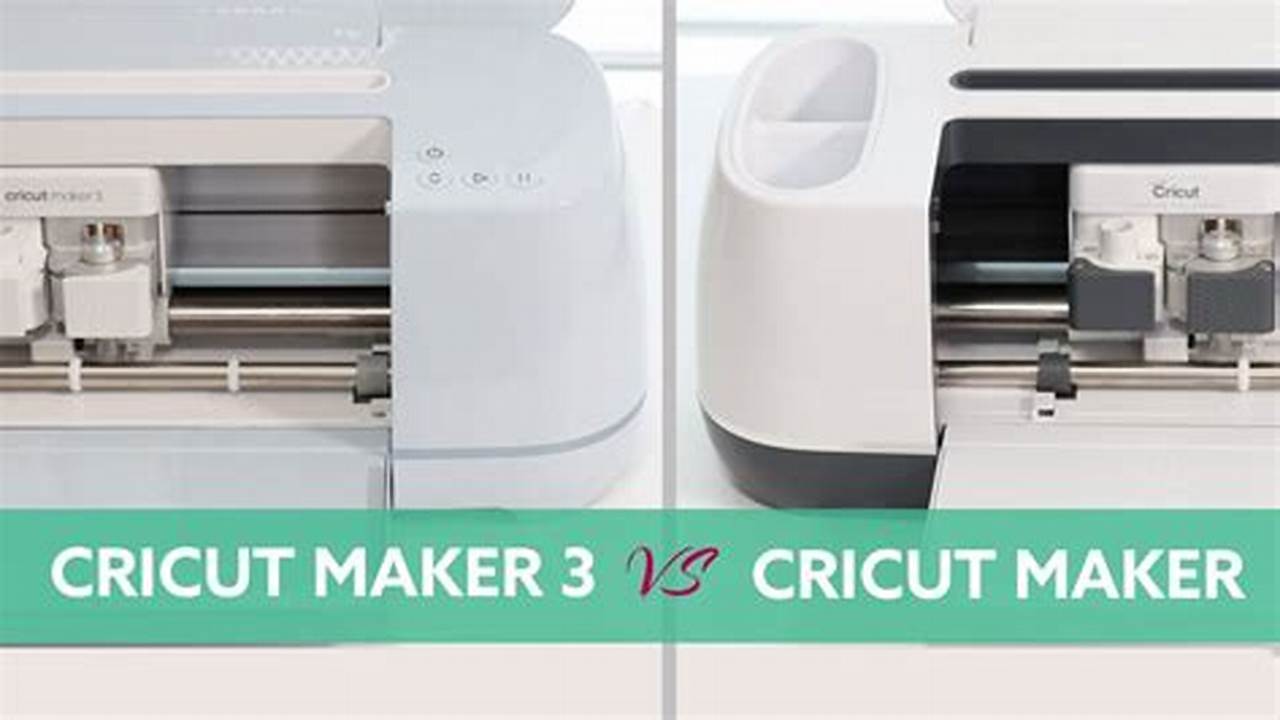 Discover the Cricut Cutting Machine Showdown: Explore 3 vs Maker 3 Unveiled