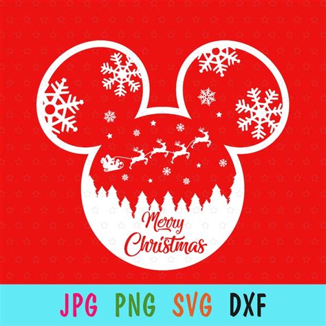 Disney Christmas SVG Bundle • Christmas Svg • Mickey Christmas svg • Christmas Mickey svg