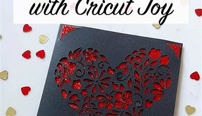 Cricut Joy Valentines Cards
