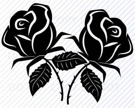 Paper, Party & Kids Roses SVG cut file for Cricut and Silhouette Rose