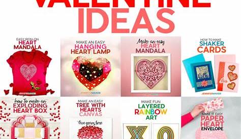 Cricut Valentine Decorations 25 Ideas To Make And Sell * Color Me