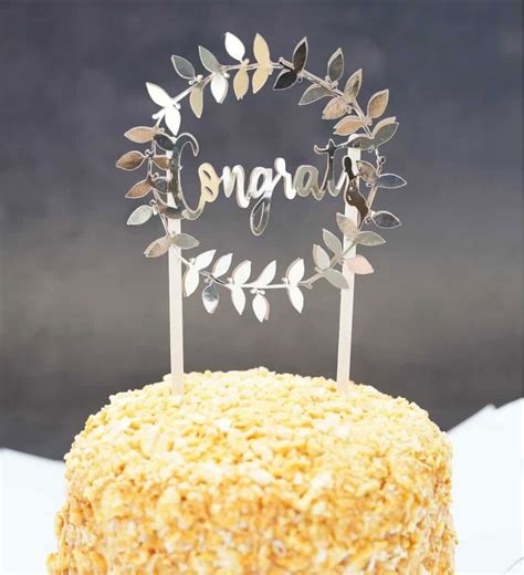Cricut Cake Topper Template