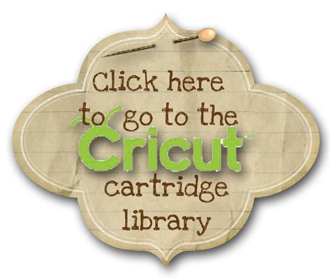 cricut cartridge library search