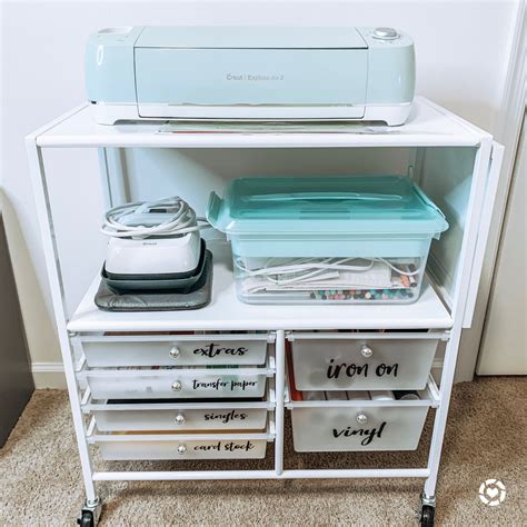 Cricut Craft Desk With Storage