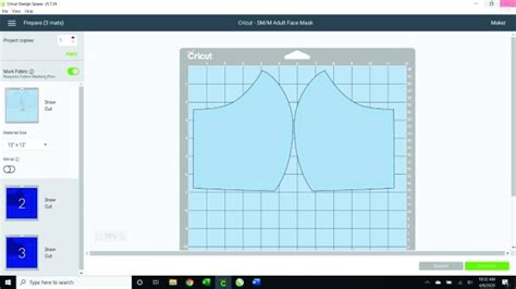 Cricut Mask Pattern Printable