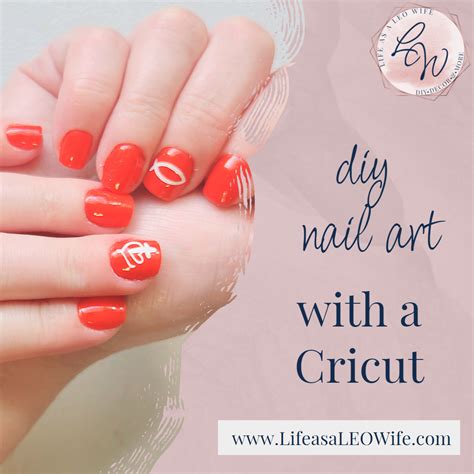 cricut nail designs