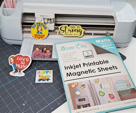 Cricut Printable Magnet Sheets Projects