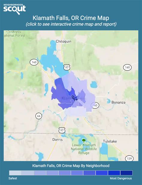 crime in klamath falls or