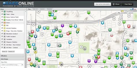 crime map by zip code