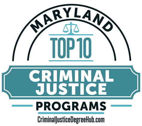 criminal justice programs in maryland