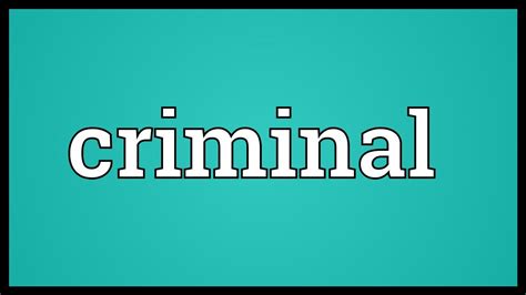 criminal meaning in marathi