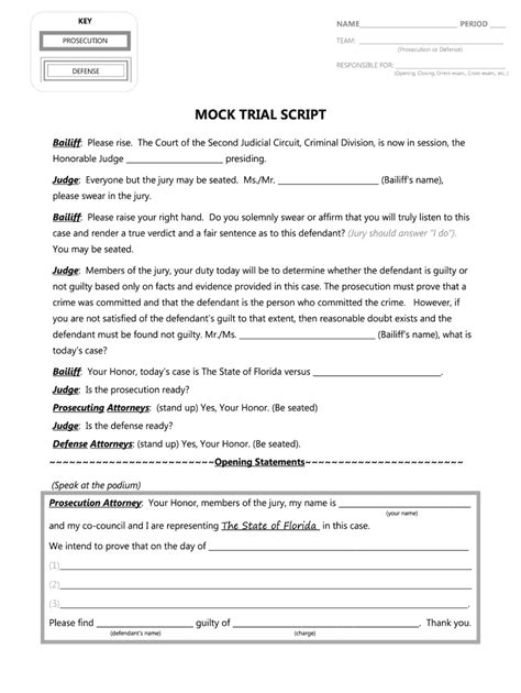 criminal mock trial themes examples reddit