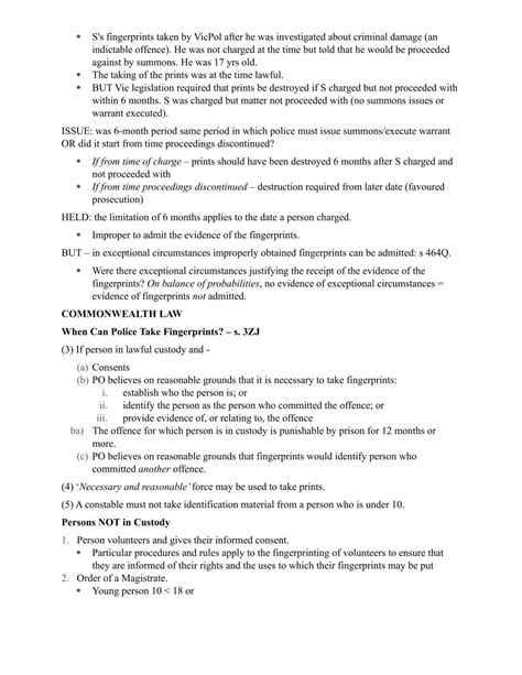 criminal procedure study notes