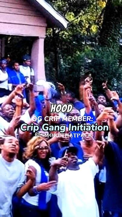 Crip Gang Initiation Process
