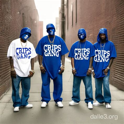 Crips In Graffiti