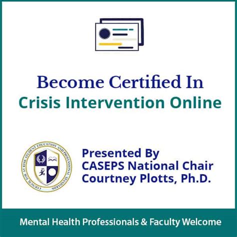 crisis intervention specialist requirements