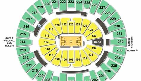 Crisler Center Seating Chart With Rows