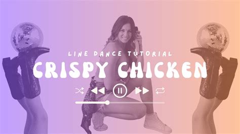 Crispy Chicken Line Dance Step Sheet