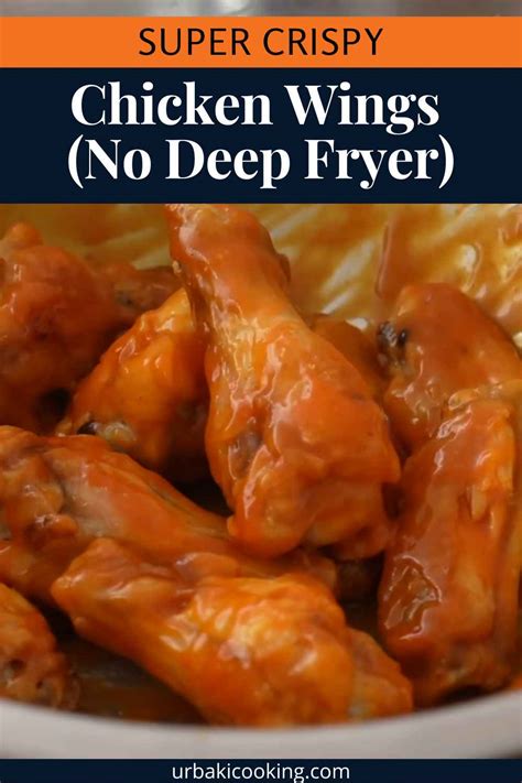 Crispy Chicken Wings Without Deep Frying