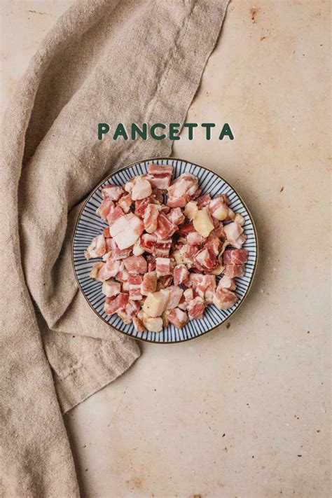 Crispy Pancetta Deutsch