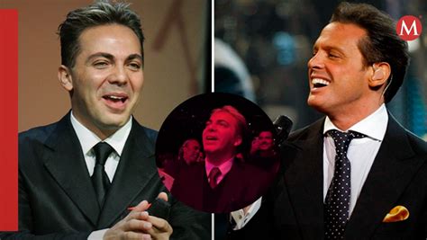 cristian castro en concierto de luis miguel