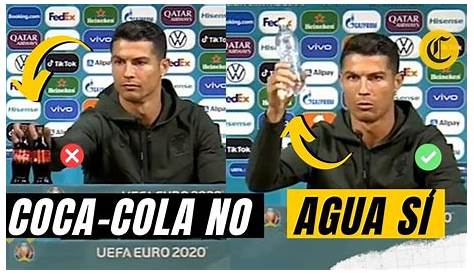 Cristiano Ronaldo rechaza una Coca-Cola y la empresa pierde casi 4.000