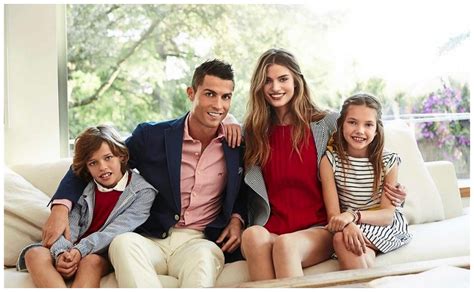 cristiano ronaldo and wife and kids