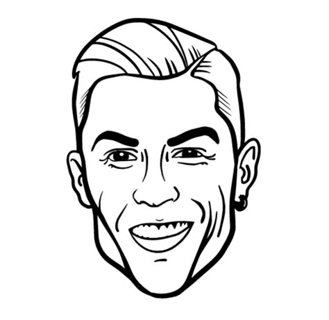 cristiano ronaldo easy drawings