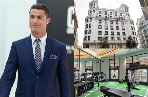 cristiano ronaldo hotel madrid