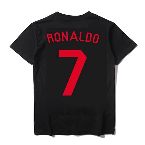 cristiano ronaldo t shirt number