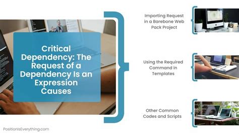 Critical dependency the request of a dependency is an