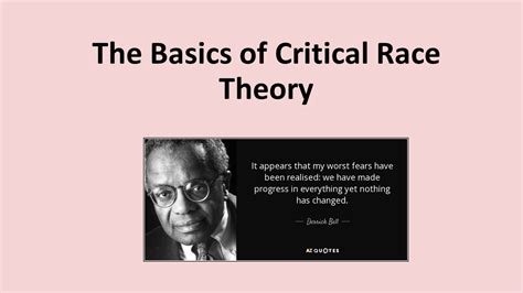 critical race theory summarized