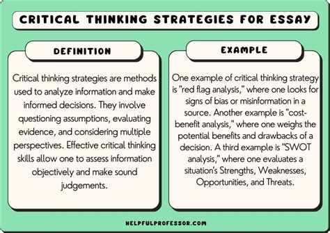 critical thinking examples in academic writing
