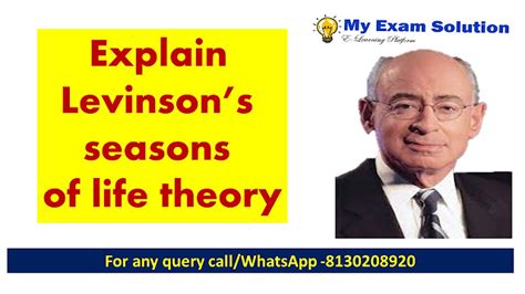 criticism of levinson's theory