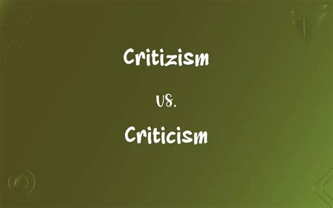 criticism spelling