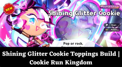 crk shining glitter cookie toppings