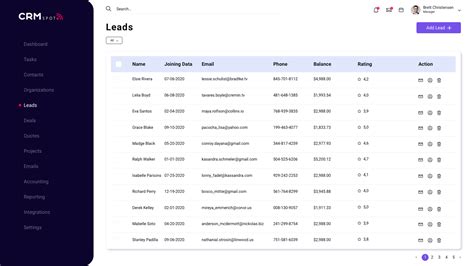 crm e leads