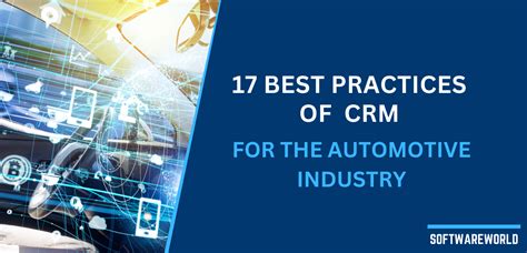 crm industry best practice