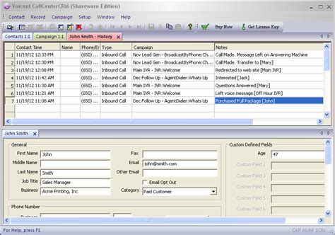 CRM for Call Center Project Code Fibers