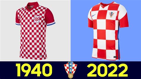 croatia soccer jersey history