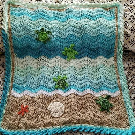 Crochet baby blanket/Crochet Turtle Lovey security Etsy