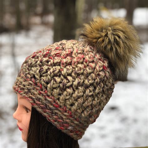 Bulky Crochet Hat Pattern Crochet hats, Crochet hat