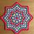 crochet granny star blanket pattern