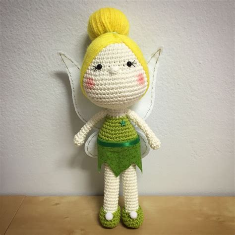 Tinkerbell amigurumi crochet doll by CranberriesKnot on Etsy Baby