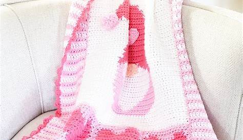 Crochet Valentine Blanket February Fleece Etsy